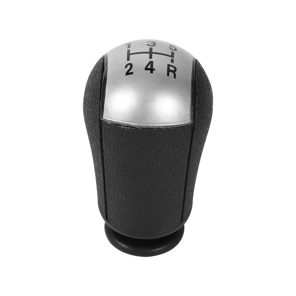  [AUSTRALIA] - Shift Knob, Car 5 Speed Shift Knob Compatible for Focus Mondeo MK3 Mustang S-MAX Galaxy (Color : Gray)