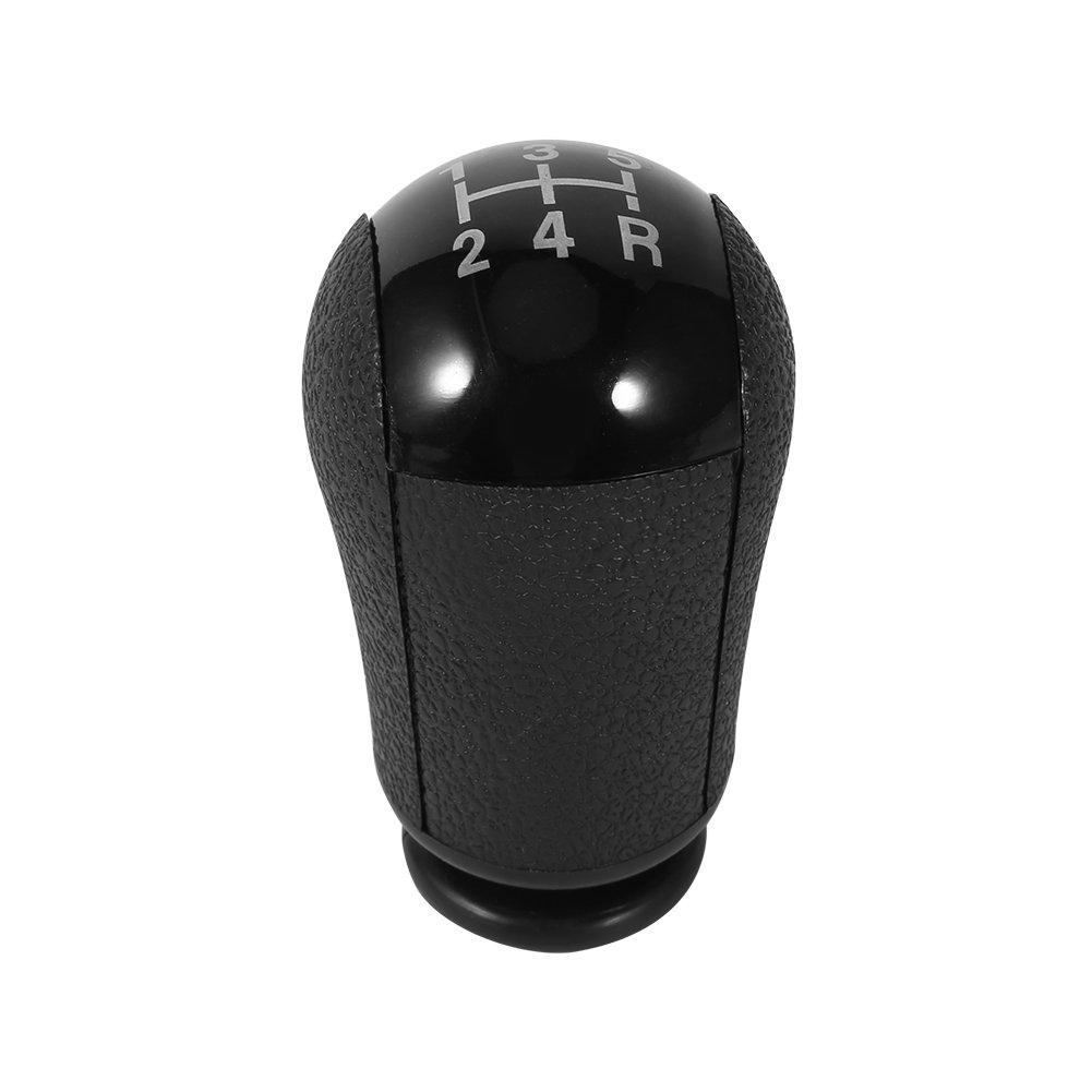  [AUSTRALIA] - VGEBY Shifter Knob, 05 Shift Knob Car 5 Speed Shifter Knob Electric Turbo Simulator Compatible for Focus Mondeo MK3 Mustang S-MAX Galaxy (Color : Black)