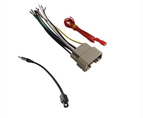 ASC Audio Car Stereo Wire Harness and Antenna Adapter to Install an Aftermarket Radio for Some Dodge Chrysler Jeep Vehicles- Compatible Vehicles Listed Below - LeoForward Australia