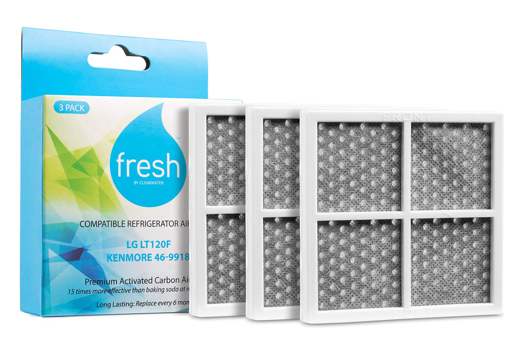 Fresh LG LT120F Air Filter Replacement, Compatible Model Numbers: Kenmore Elite 9918, 795 and LG ADQ73214404, LMXS30776S, 3 Pack - Fresh - LeoForward Australia