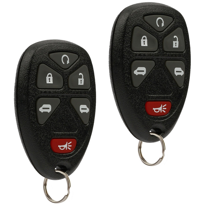  [AUSTRALIA] - Car Key Fob Keyless Entry Remote fits 2005-2009 Chevy Uplander / 2005-2007 Buick Terraza / 2005-2009 Pontiac Montana / 2005-2007 Saturn Relay (15114376), Set of 2 376