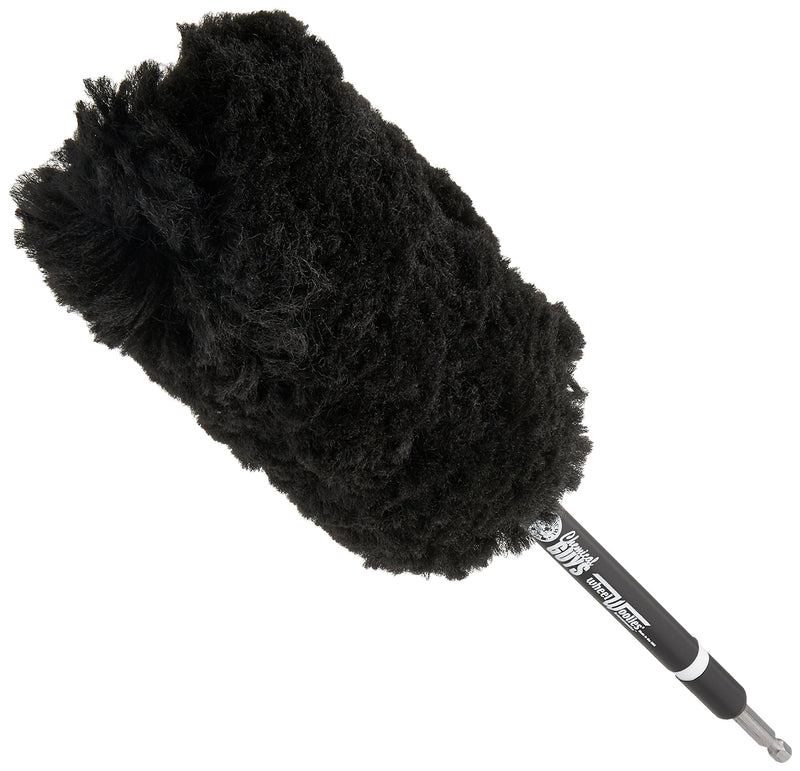  [AUSTRALIA] - Chemical Guys ACC401 Power Woolie Microfiber Wheel Brush with Drill Adapter