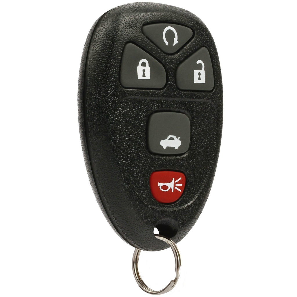 Car Key Fob Keyless Entry Remote fits Chevy Impala Monte Carlo/Cadillac DTS/Buick Lucerne 2006 2007 2008 2009 2010 2011 2012 2013 (OUC60270, OUC60221) - LeoForward Australia