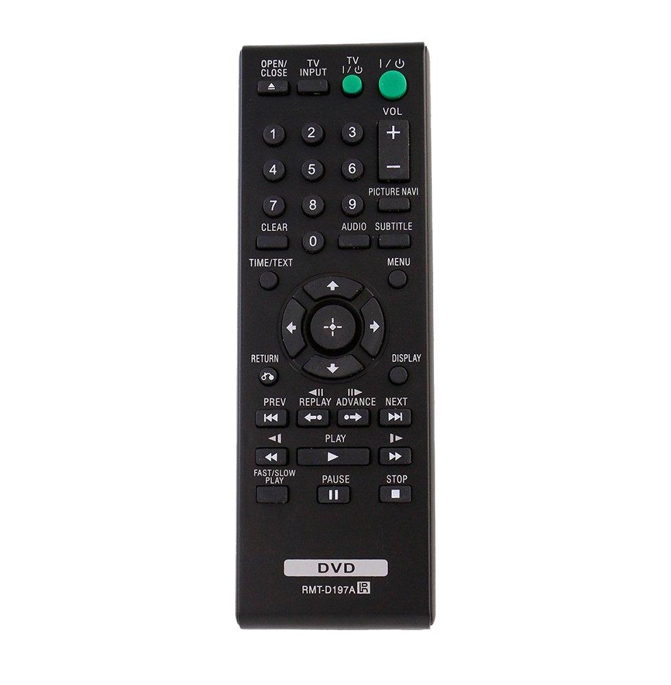 RMT-D197A Replace Remote Control for Sony DVP-SR210 DVP-SR201P DVP-SR405P DVP-SR510 DVP-SR510H DVD Player - LeoForward Australia