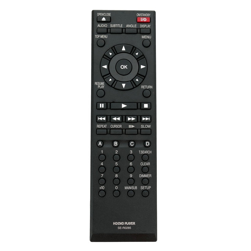 New SE-R0285 Replacement Remote Control fit for Toshiba HD DVD Player HD-A3 HD-A3KU HD-A3KC HD-A30 HD-A30KU HD-A30KC - LeoForward Australia