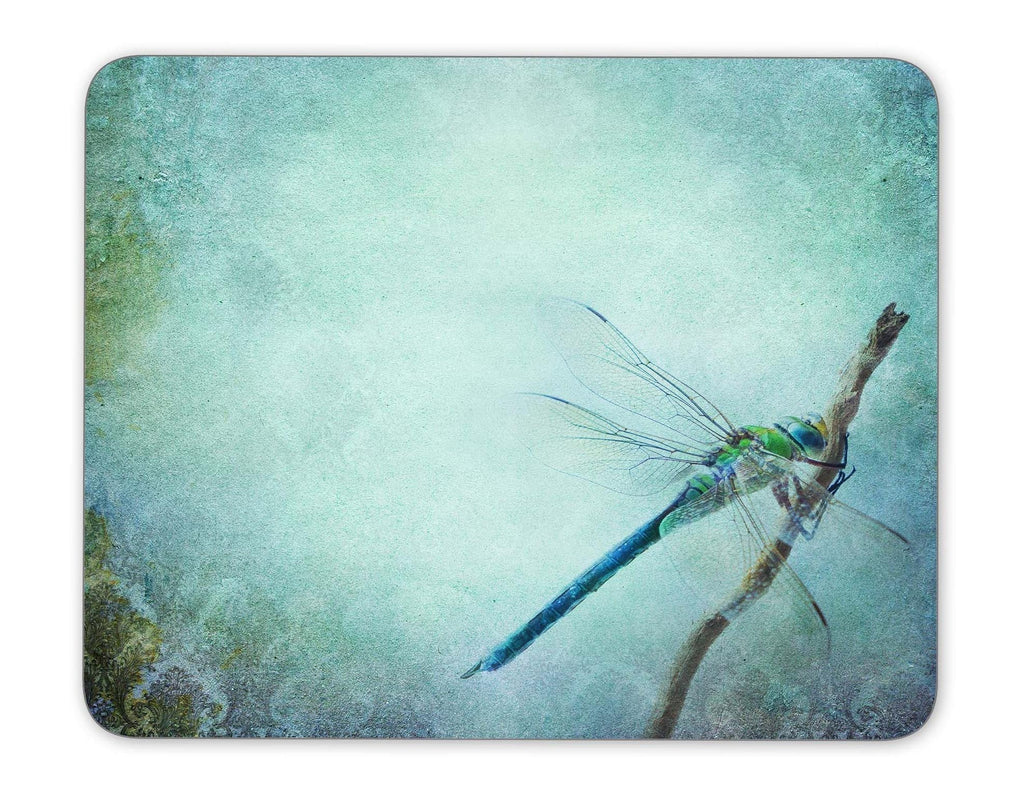 ABin Vintage Shabby Chic Background with Dragonfly Mouse pad Mouse Pad The Office Mat Mouse Pad Gaming Mousepad Nonslip Rubber Backing - LeoForward Australia
