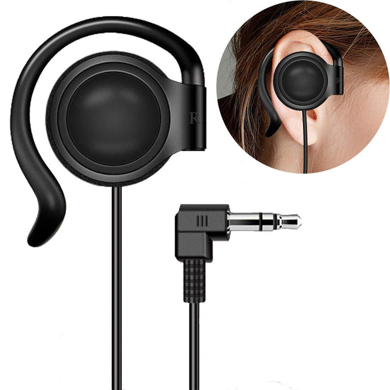  [AUSTRALIA] - EXMAX 3.5mm Single left Side Earphone Earbud One Ear Headphone for EXD-101 ATG-100T EX-200N EX-100 Wireless Tour Guide Receiver Monitoring Touring Groups Radio Podcast Laptop MP3 (Left Side Earphone)