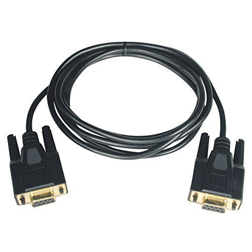  [AUSTRALIA] - Tripp Lite Null Modem Serial RS232 Cable (DB9 F/F) 10-ft. (P450-010) 10ft