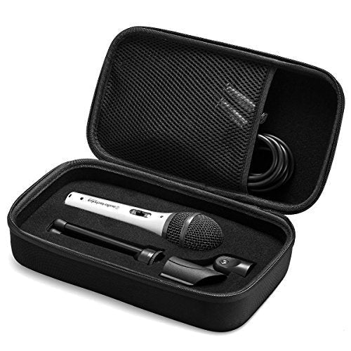  [AUSTRALIA] - Hard Case Compatible with Audio-Technica ATR2100 USB Cardioid Dynamic USB XLR Microphone. / Shure SM58