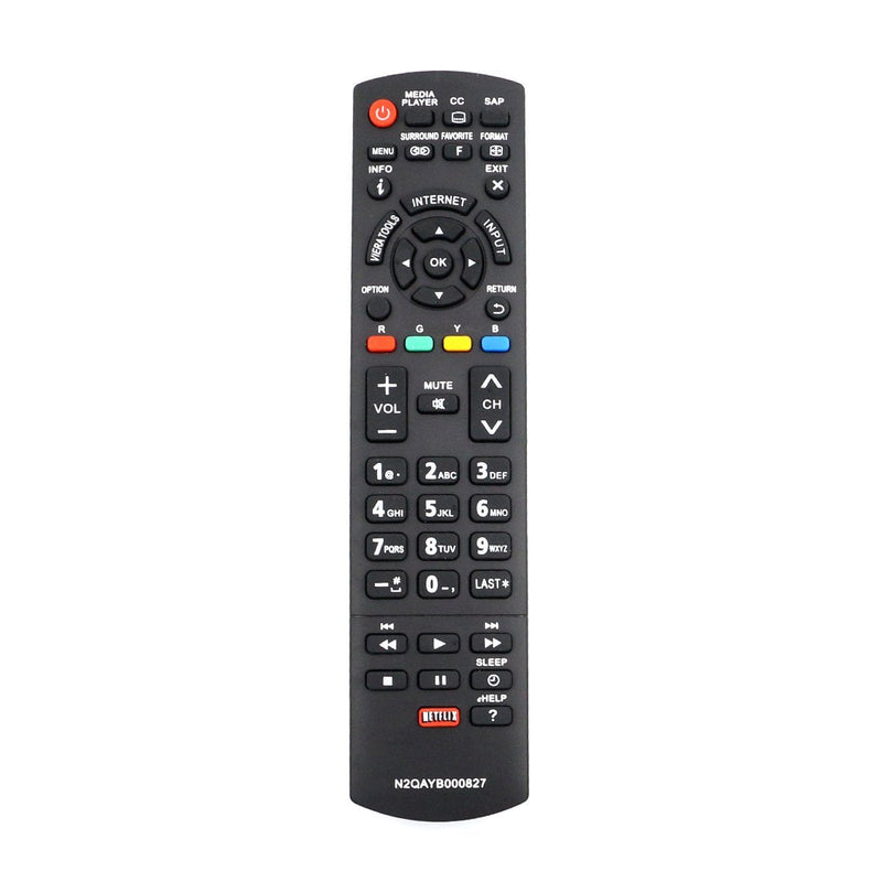 ZdalaMit N2QAYB000827 New Replacement Remote Control fit for Panasonic TV TC-50PS64 TC-65PS64 TC-P42S60 TC-P50S60 TC-P55S60 TC-P60S60 TC-P65S60 - LeoForward Australia