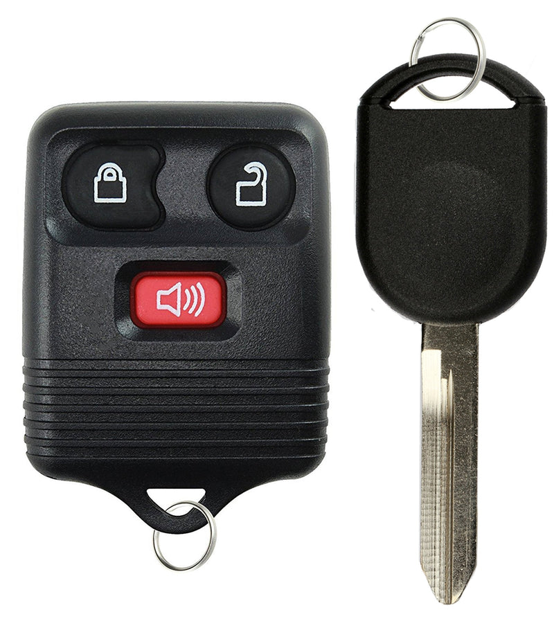  [AUSTRALIA] - KeylessOption Keyless Entry Remote Control Fob Uncut Blank Car Ignition Key For GQ43VT11T, CWTWB1U345