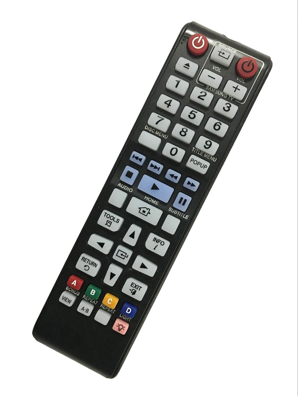 Replacement Remote Controller fit for BD-HM57C BD-F5100 BD-H6500/ZA BD-F5100/ZX Samsung DVD Blu-Ray Player - LeoForward Australia