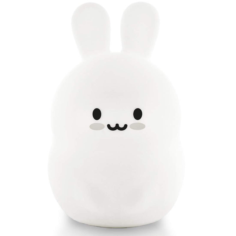  [AUSTRALIA] - Lumipets Bunny Night Light for Kids Cute Silicone LED Animal Baby Nursery Nightlight Which Changes Color by Tap - Portable and Rechargeable Gift Lamps for Toddler and Kids Bedroom