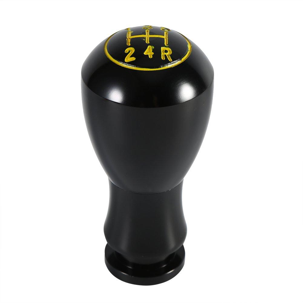  [AUSTRALIA] - Shift Knob, 5 Speed Car Manual/Automatic Interior Gear Stick Shifter Lever Knob (Color : Black)