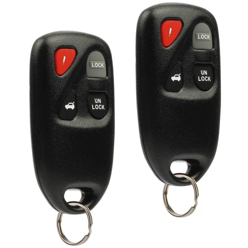  [AUSTRALIA] - Car Key Fob Keyless Entry Remote fits Mazda 6 2003 2004 2005 (KPU41805, 41805, 4238A-12076), Set of 2 mz-805 x 2
