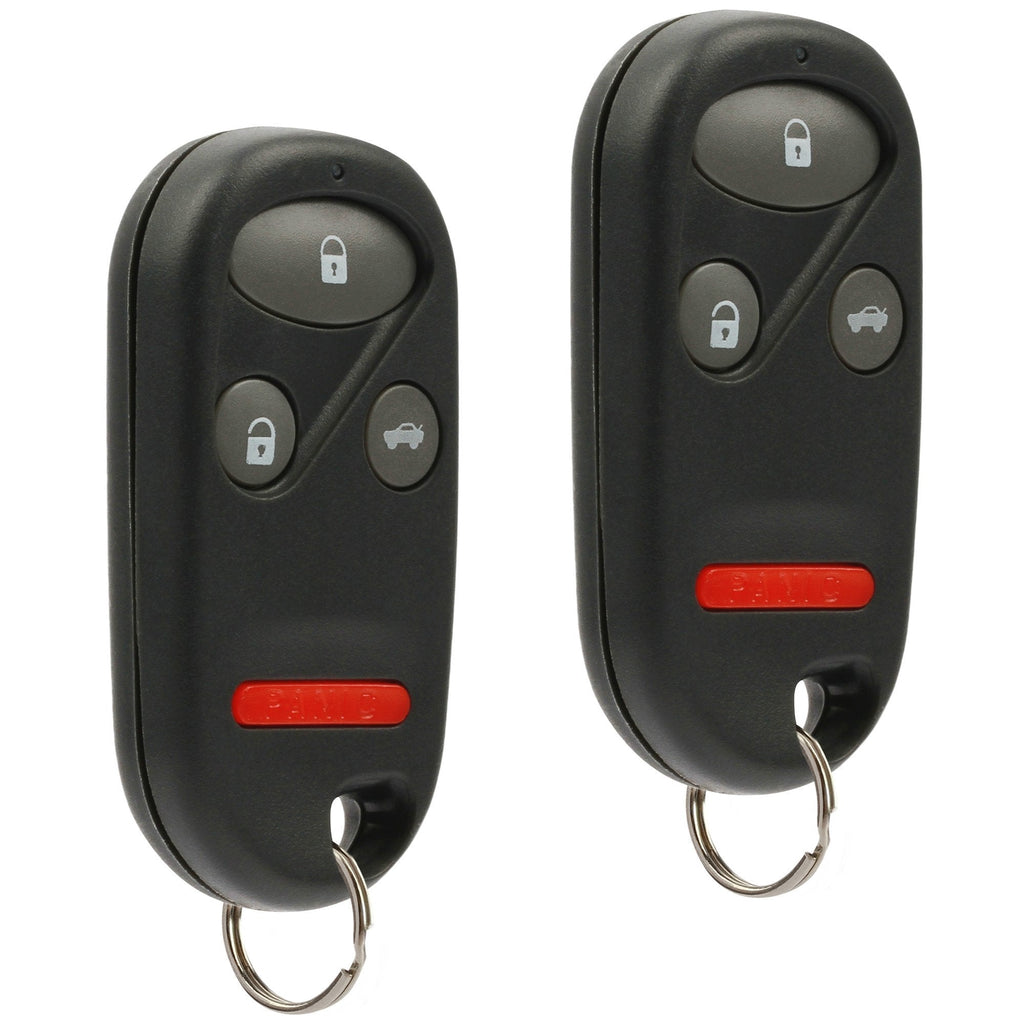  [AUSTRALIA] - Key Fob Remote fits Honda Accord/Acura TL 1998 1999 2000 2001 2002 (KOBUTAH2T), Set of 2 h-h2t x 2
