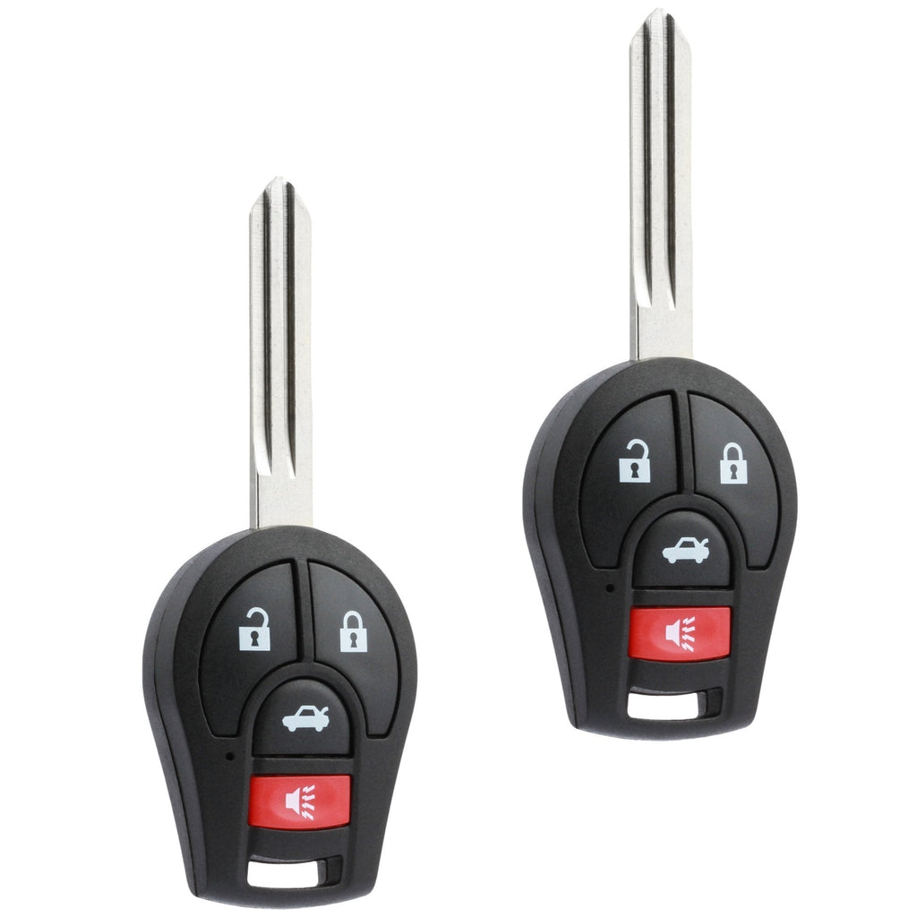  [AUSTRALIA] - fits 2013 2014 2015 Nissan Sentra Key Fob Keyless Entry Remote (CWTWB1U751),l Set of 2 n-751-4btn x 2