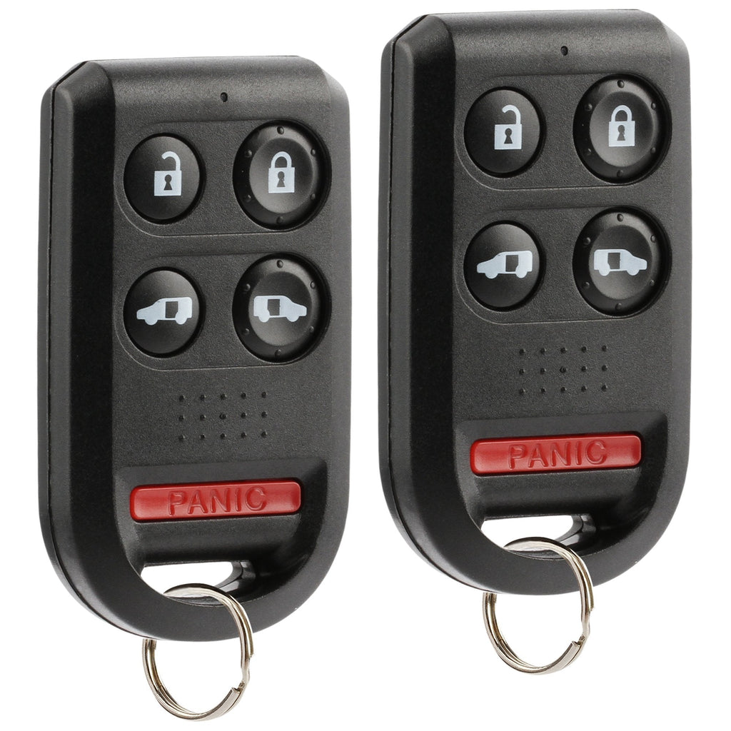  [AUSTRALIA] - Car Key Fob Keyless Entry Remote fits 2005 2006 2007 2008 2009 2010 Honda Odyssey (OUCG8D-399H-A 5-btn), Set of 2 h-399-5btn x 2
