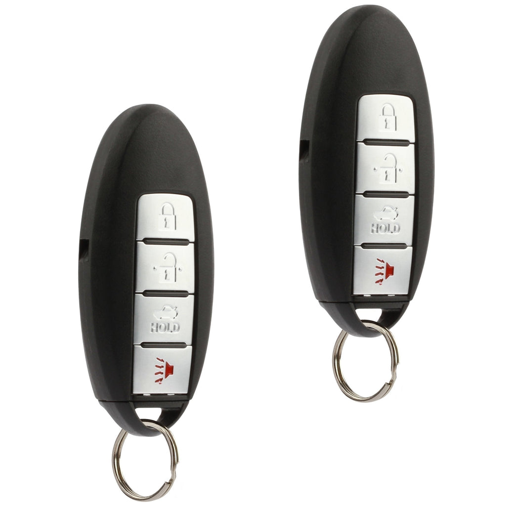  [AUSTRALIA] - Smart Key Fob Keyless Entry Remote fits 2013-2015 Nissan Altima / 2014-2016 Infiniti QX60 / 2013 Infiniti JX35 (KR5S180144014), Set of 2 n-smrt-014-4btn x 2