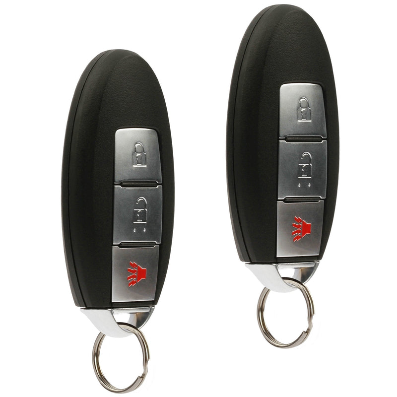 [AUSTRALIA] - Smart Key Fob Keyless Entry Remote fits 2007-2012 Nissan Pathfinder / 2008-2013 Rogue / 2007-2012 Versa (CWTWBU729), Set of 2 n-smrt-729 x 2