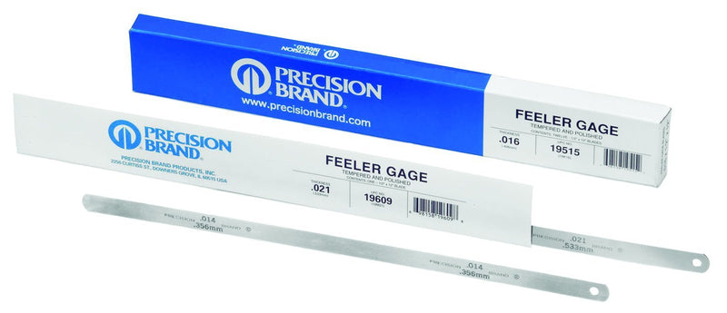  [AUSTRALIA] - PRECISION BRAND High Carbon Steel Feeler Gauge, 0.0150 Thickness (in.), 12 Blade Length (in.)