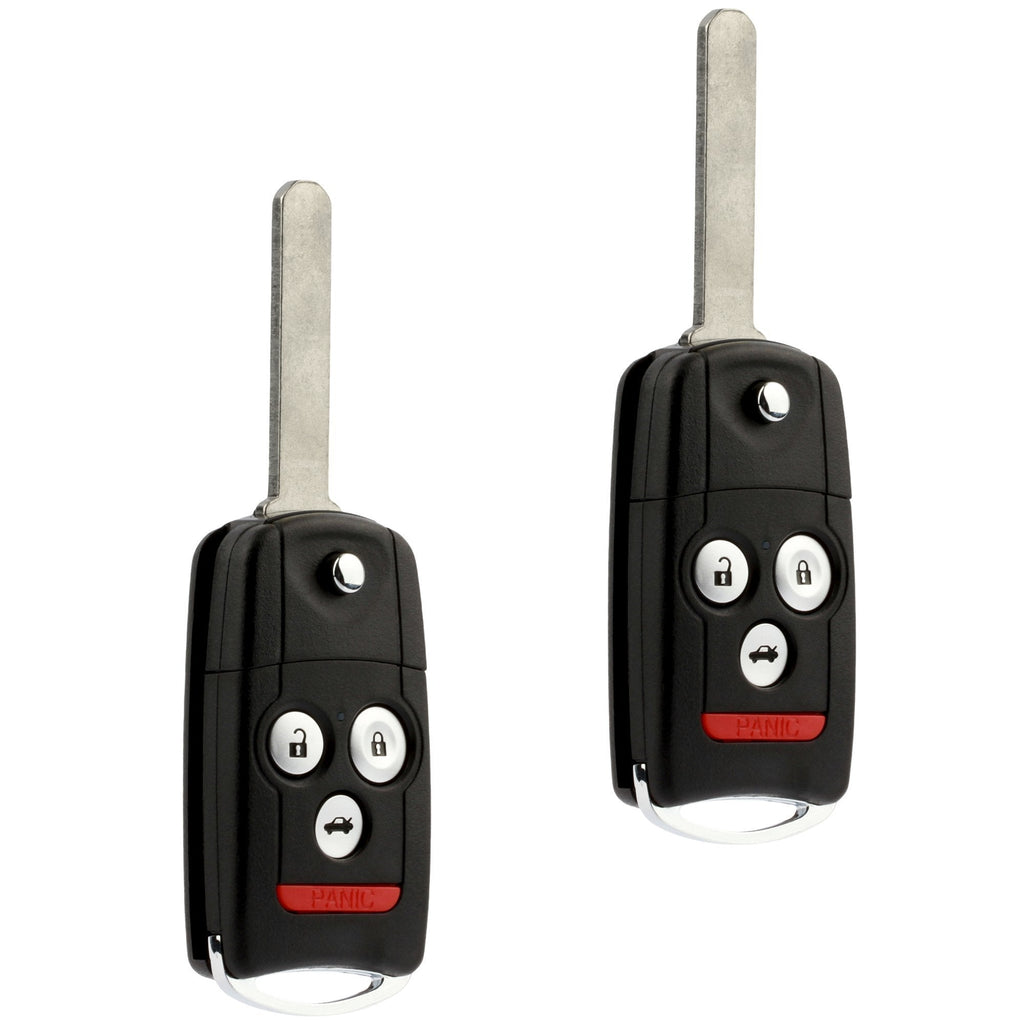  [AUSTRALIA] - fits 2007 2008 Acura TL Flip Key Fob Keyless Entry Remote (OUCG8D-439H-A), Set of 2 a-ouc-flip x 2