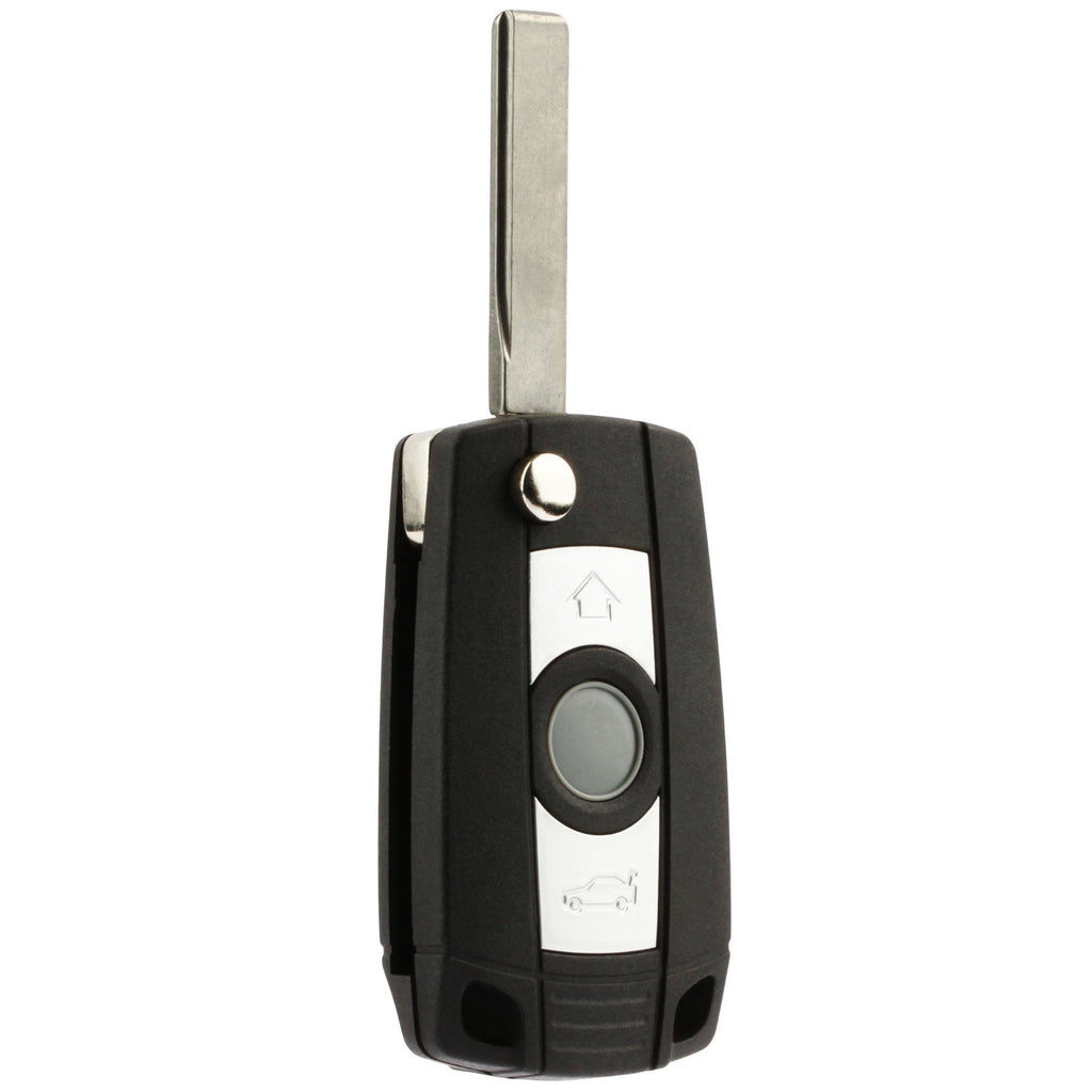  [AUSTRALIA] - Car Flip Key Fob Keyless Entry Remote fits BMW 3, 5, 7 Series, M3, M5, M6, Z3, Z4, Z8 (LX8FZV, 6955750) b-lx8-flip