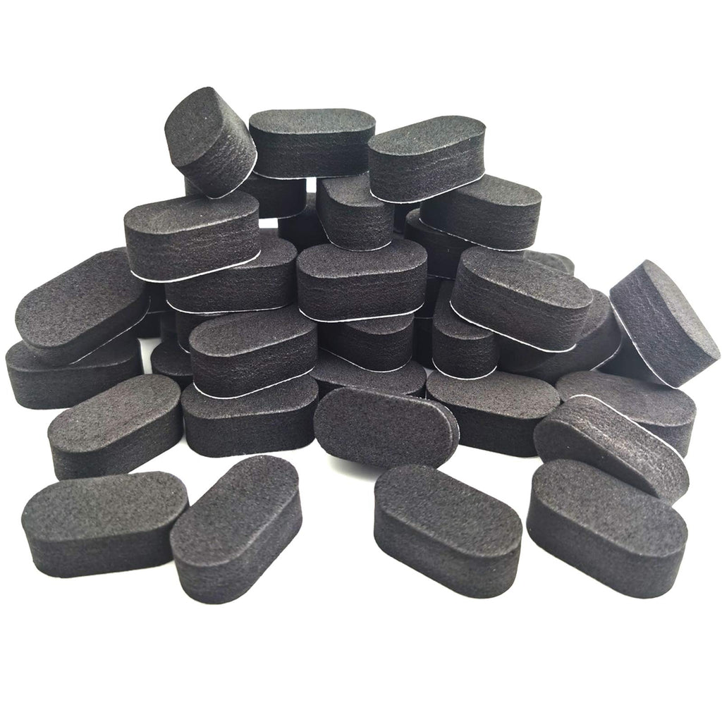 EUDAX 72 PCS FPV Black Sponge Mat Landing Skid Pad Gear Anti-Vibration Shockproof Foam Sticky Tape for rc multirotor Quadcopter Racing Copter Drone Mini-Quad - LeoForward Australia