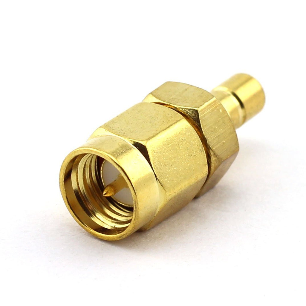  [AUSTRALIA] - DGZZI 2-Pack RF Coaxial Adapter SMA to SMB Coax Jack Connector SMA Male to SMB Male