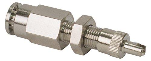  [AUSTRALIA] - VIAIR 11490 DOT Inflation Valve (for 1/4" Air Line) (DOT Approved, PTC Style, Nickel Plated) (Pack of 2)