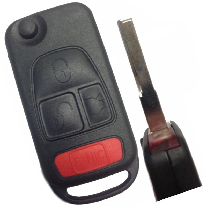  [AUSTRALIA] - Replacement Keyless Remote Fob Key Shell Case for Mercedes-Benz ML320 ML55 AMG ML430 C230 CL500 CL600 C36 AMG E420 S320 S420 S500 SL500 SL600 E500 SL 500E 500SEC 500SEL 500SL 600SEC 600SEL