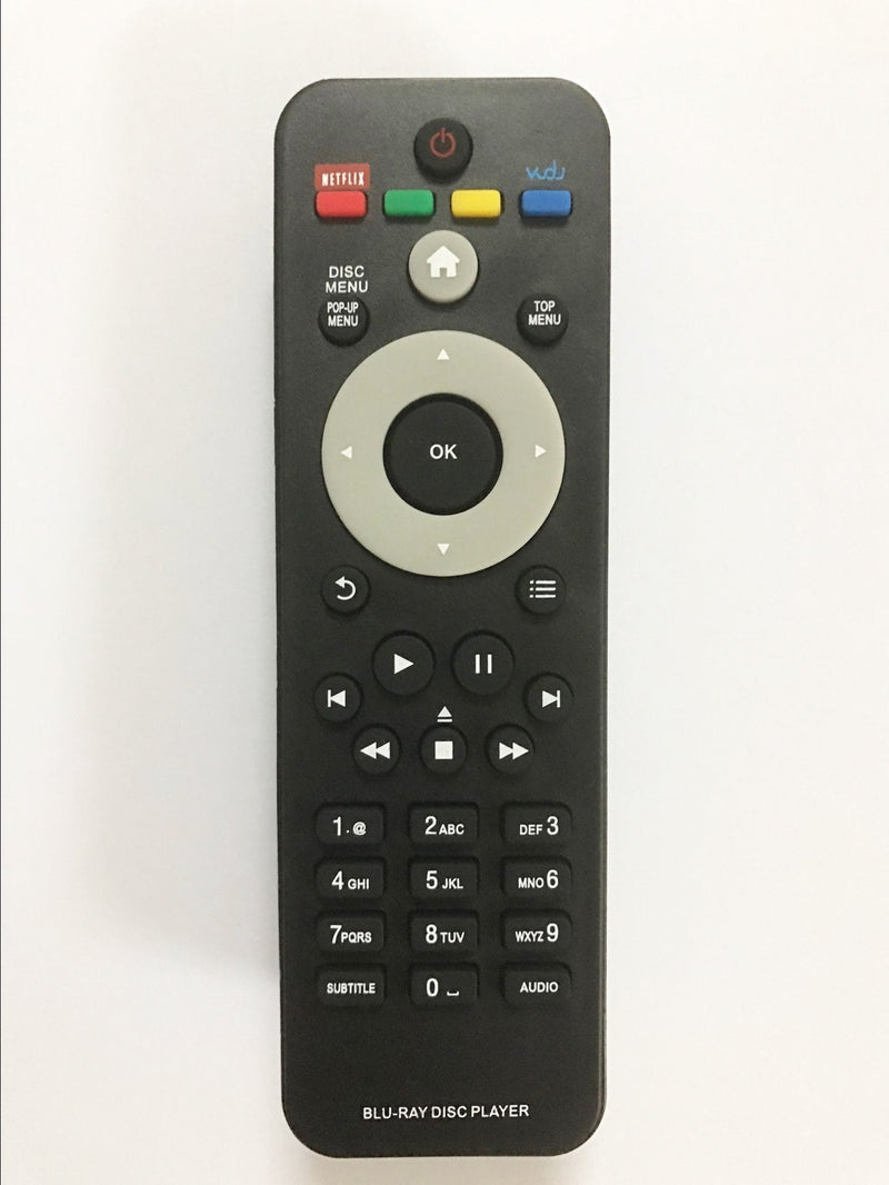 Replacement Remote Controller use for BDP2185 BDP2185/F7 BDP2285 BDP2285/F7 Philips DVD Blu-ray Player - LeoForward Australia