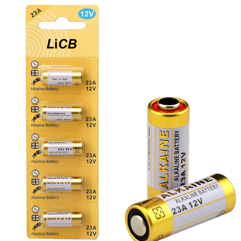 LiCB A23 23A 12V Alkaline Battery (5-Pack) - LeoForward Australia