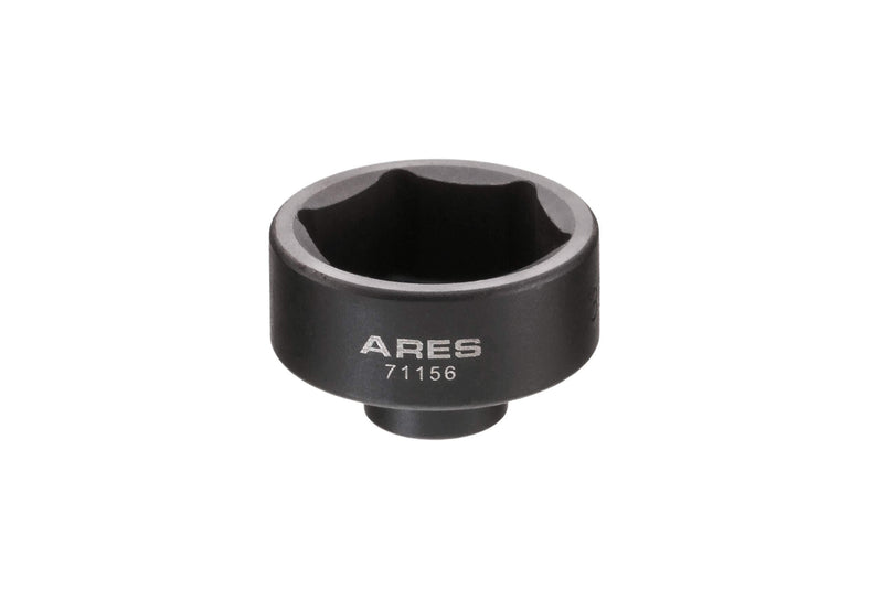 ARES 71156 - 36mm Low Profile Fuel Filter Socket - Low Profile Design for Easy Access - Chrome Vanadium Steel with Manganese Phosphate Coating to Resist Rust and Corrosion black,black - LeoForward Australia