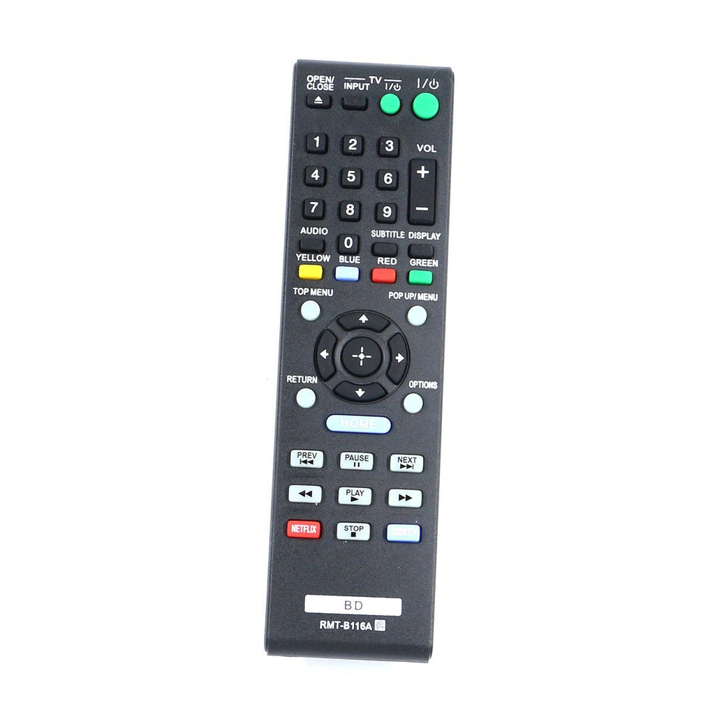 ZdalaMit RMT-B116A RMTB116A New Replacement Blu-Ray Disc Player Remote Control fit for Sony BD DVD BDP-BX58 BDP-BX38 BDP-S280 - LeoForward Australia