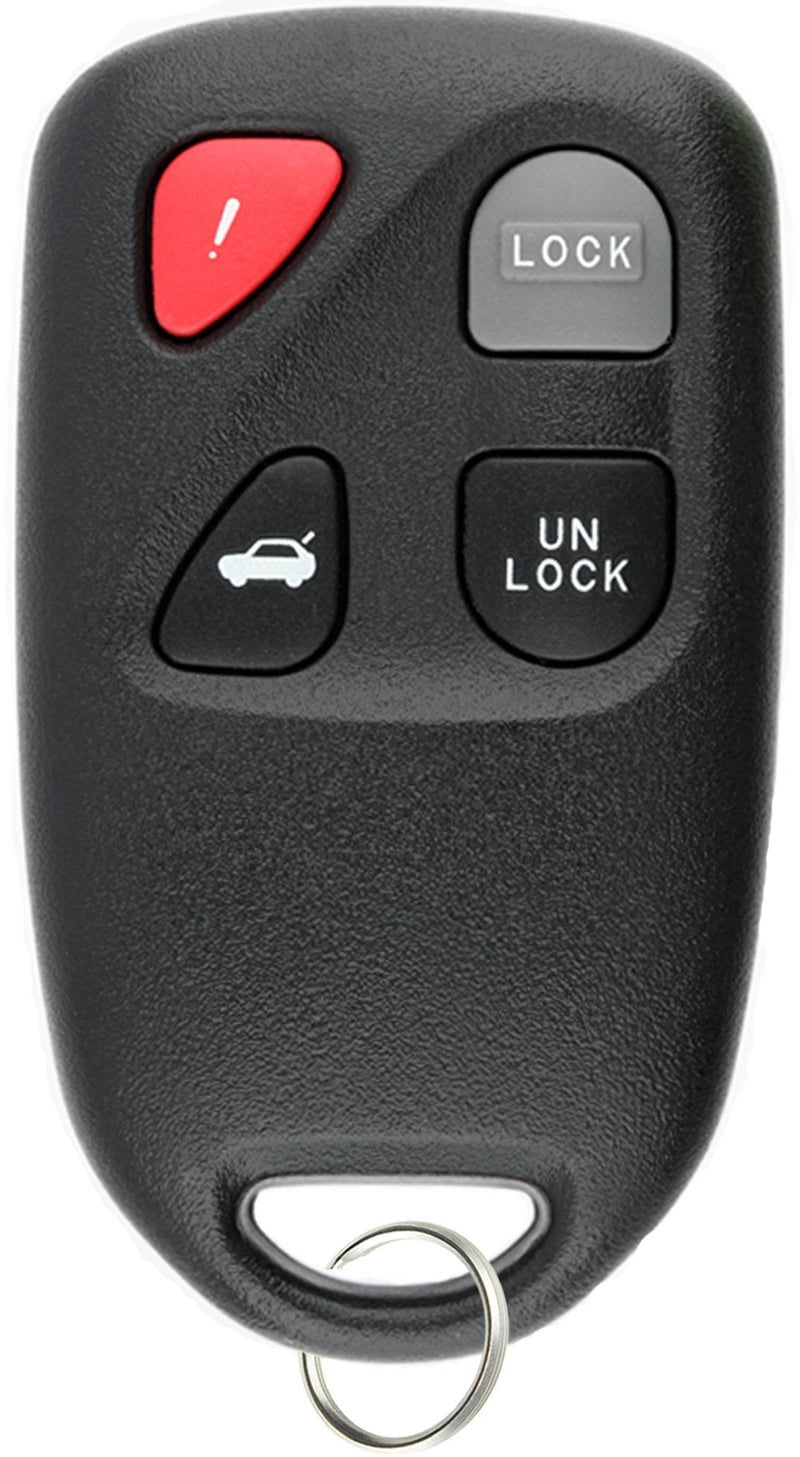 [AUSTRALIA] - KeylessOption Keyless Entry Remote Car Key Fob Transmitter for Mazda 3 2007-2011 KPU41777 1x