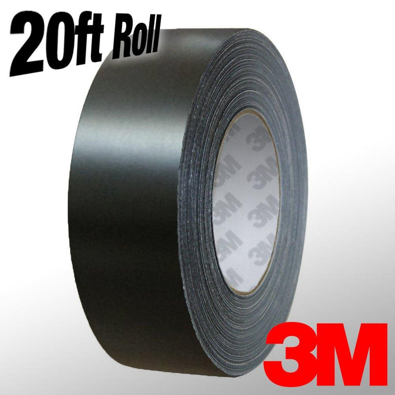  [AUSTRALIA] - VViViD 3M 1080 Black Matte Vinyl Detailing Wrap Pinstriping Tape 20ft Roll (2 Inch x 20ft roll) 2" x 20ft roll