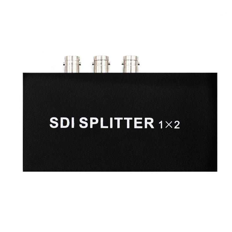  [AUSTRALIA] - SDI Splitter 1x2 Multimedia Split SDI Extender 1 to 2 Ports Adapter Support 1080P TV Video for Projector Monitor Camera