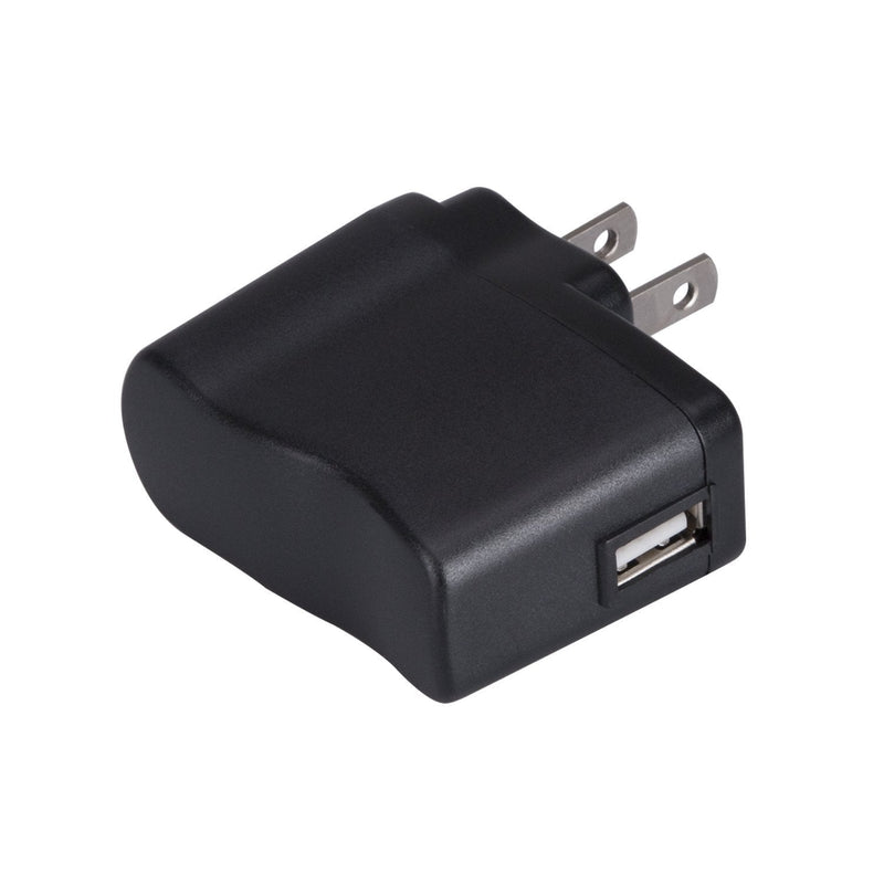 AGPTEK USB Wall Charger 5V 500mA for iPod, Sony, Walkmam, SanDisk MP3 MP4 Player, Fitness Tracker, Fitbit, Black - LeoForward Australia