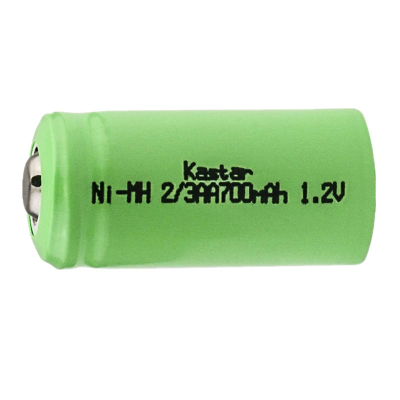 Kastar 2/3AA Rechargeable Ni-MH Battery Replacement for Solar Light, High Power Static Applications (Telecoms, UPS and Smart Grid), Electric Mopeds, Meters, Radios, RC devices, Electric Tools - LeoForward Australia