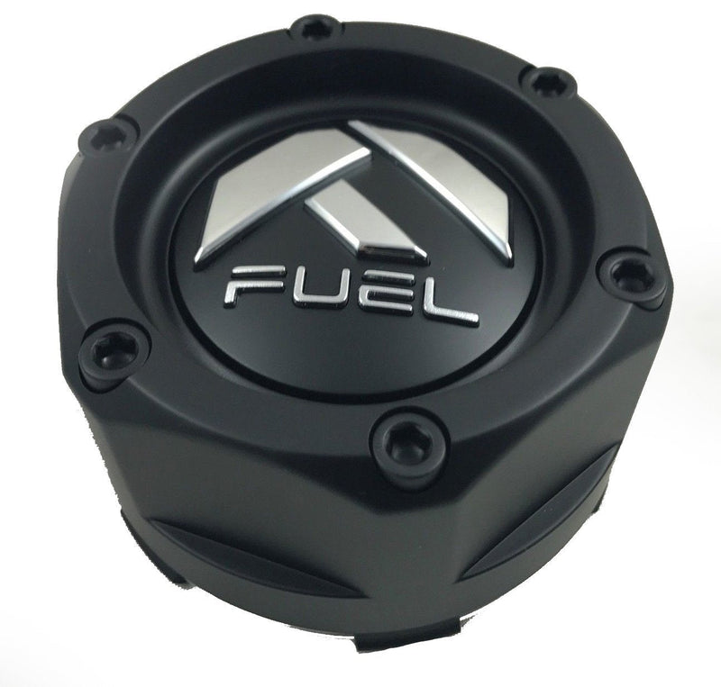 Fuel Matte Black Custom Wheel Center Cap ONE (1) 1003-48b - LeoForward Australia