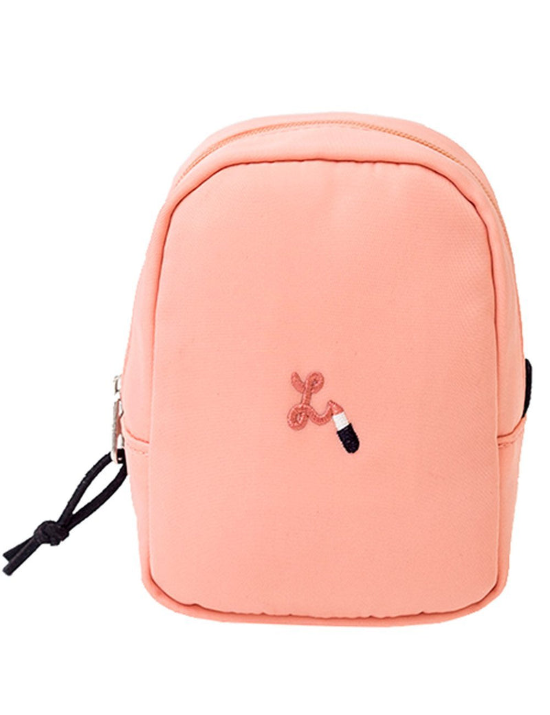 iSuperb Mini Portable Cosmetic Bag Waterproof Storage Bag Small Carrying Case Watermelon Red - LeoForward Australia