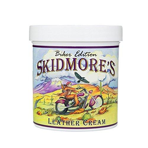  [AUSTRALIA] - Skidmore's Biker Edition Leather Cream | All Natural Water Repellent Formula Cleans, Conditions, and Protects Your Motorcycle | Made in USA 16 Oz