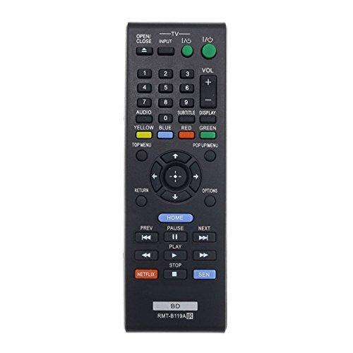 Aurabeam RMT-B119A Replacement Blu-ray Remote Control for Sony BD Bluray Player (RMTB119A / 149002711) - LeoForward Australia