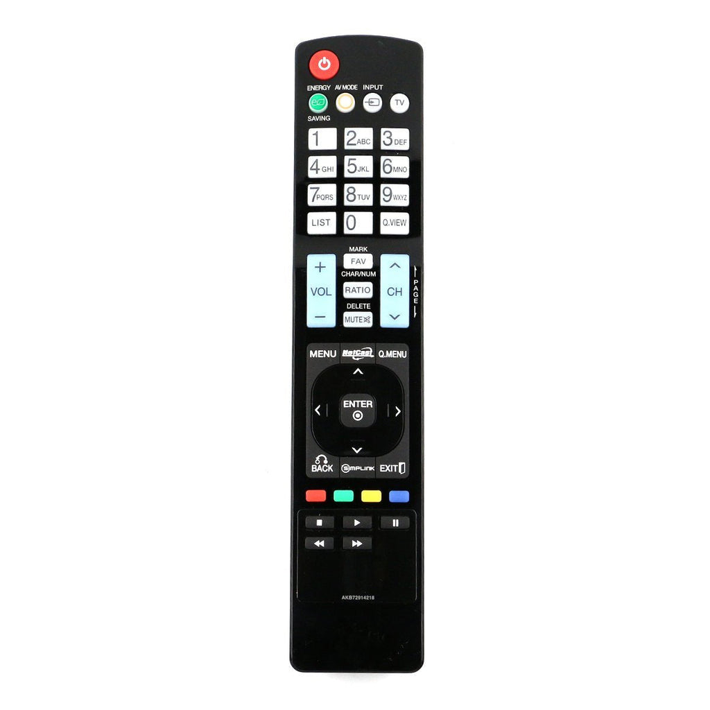 New AKB72914218 Replaced Remote Control Fit for LG 55LM6700 55LM8600 55LM9600 60PM6700 42LM6200 47LS5700 47LM8600UC 42LM6200UE TV - LeoForward Australia
