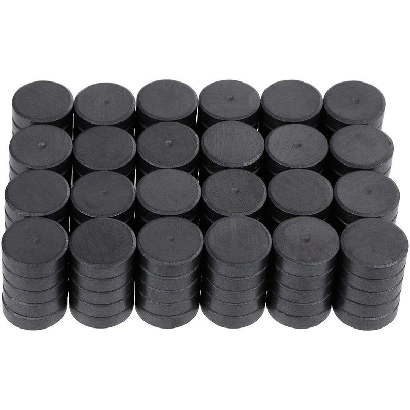 Anpro 120 Pcs Strong Ceramic Industrial Magnets Hobby Craft Magnets-11/16 Inch (18mm) Round Magnet Disc for Refrigerator Button DIY Cup Tiny Magnet Craft Hobbies, Science Projects & School Crafts - LeoForward Australia