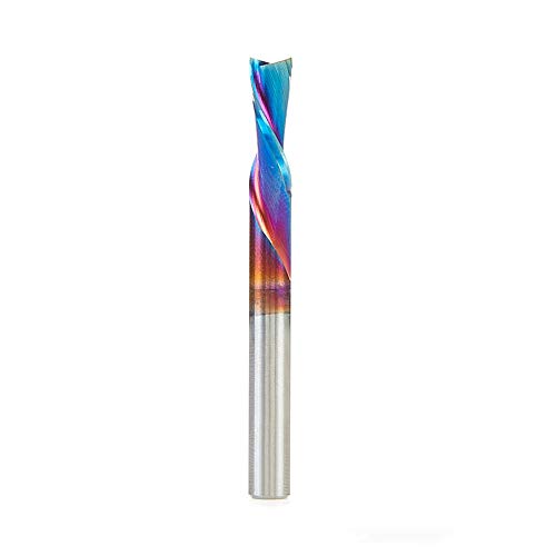  [AUSTRALIA] - Amana Tool - 46202-K Solid Carbide Spektra Extreme Tool Life Coated Spiral Plunge 1/4 Dia
