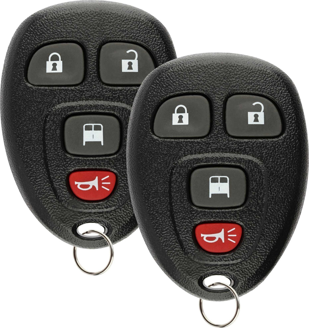  [AUSTRALIA] - Discount Keyless Entry Remote Control Car Key Fob Clicker For Chevrolet Express OUC60270 (2 Pack)