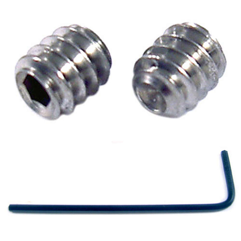  [AUSTRALIA] - 4-40 x 1/8" Socket Set Screws Cup Point Stainless Steel 10 Pack with .050 Hex Key Wrench (1/8" Length) 1/8" Length