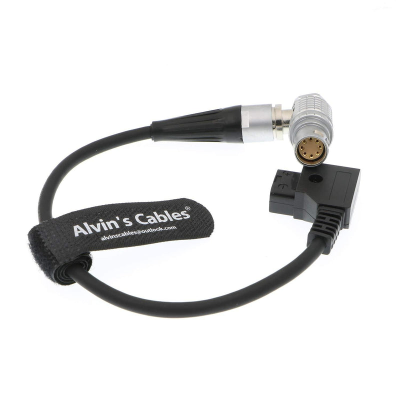 Alvin's Cables ARRI Alexa Mini D Tap Power Cable 8 Pin Female Right Angle to D Tap Male Right Angle 8 Pin Normal Cable 25CM - LeoForward Australia